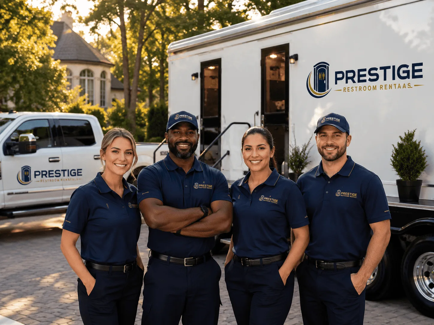 Trusted Luxury Portable Restrooms company in Drew, MS